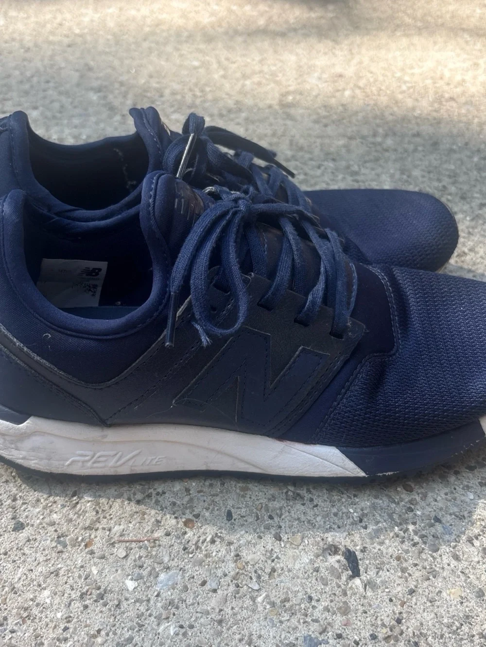 New Balance 247 Navy Blue Sneakers Size 7
